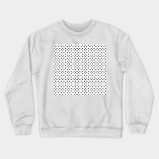 black and white Crewneck Sweatshirt